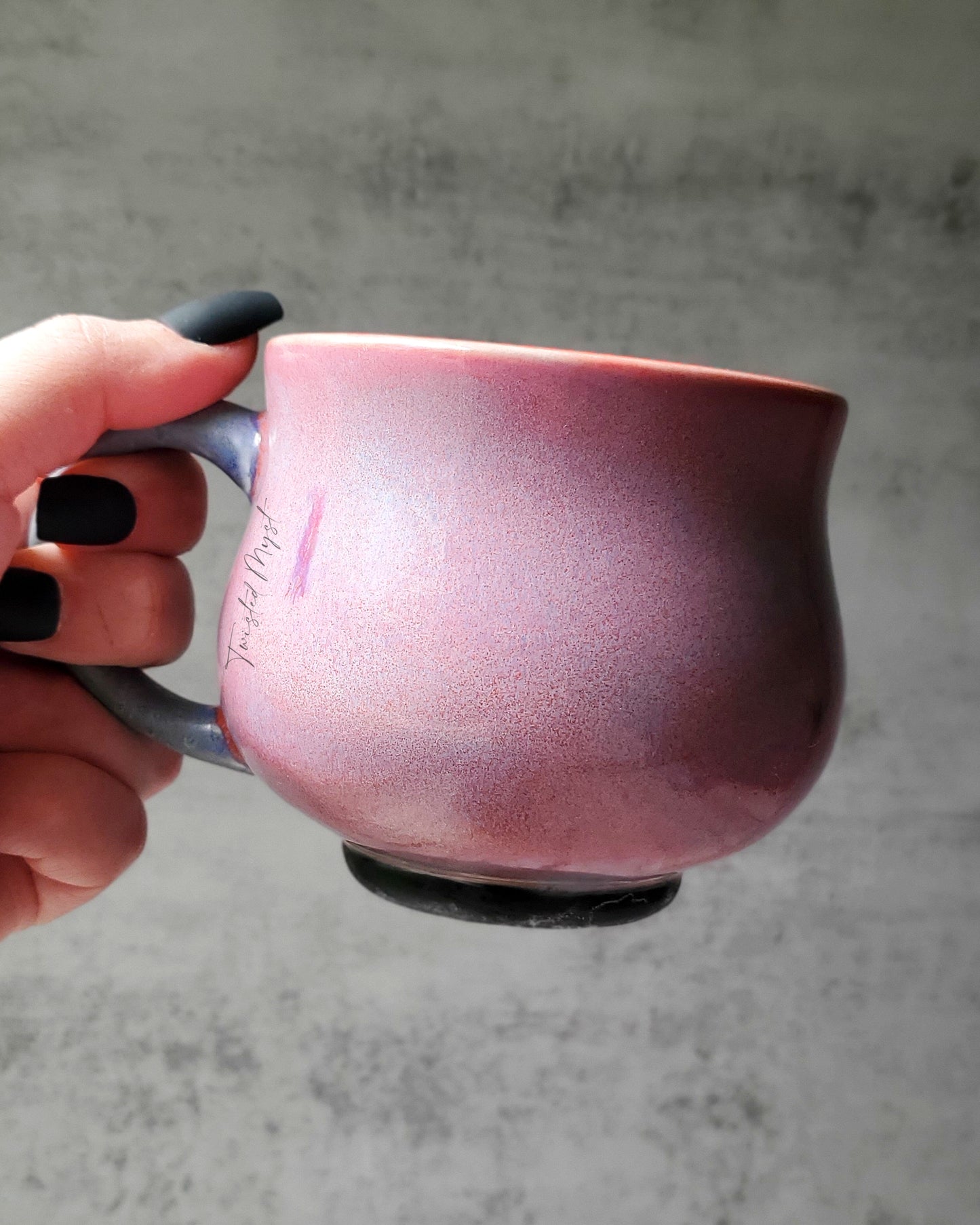 Fairy Floss Pottery Mug