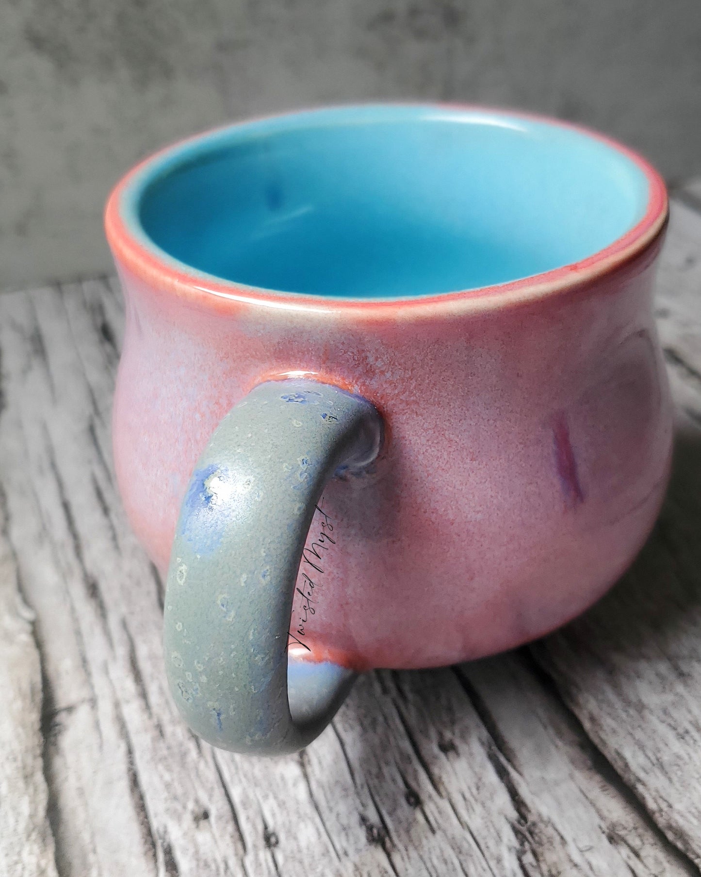 Fairy Floss Pottery Mug