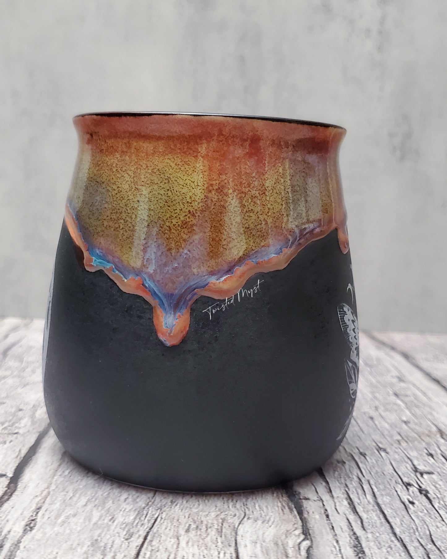 Intention Brew Mug in Ochre Sunset Glaze