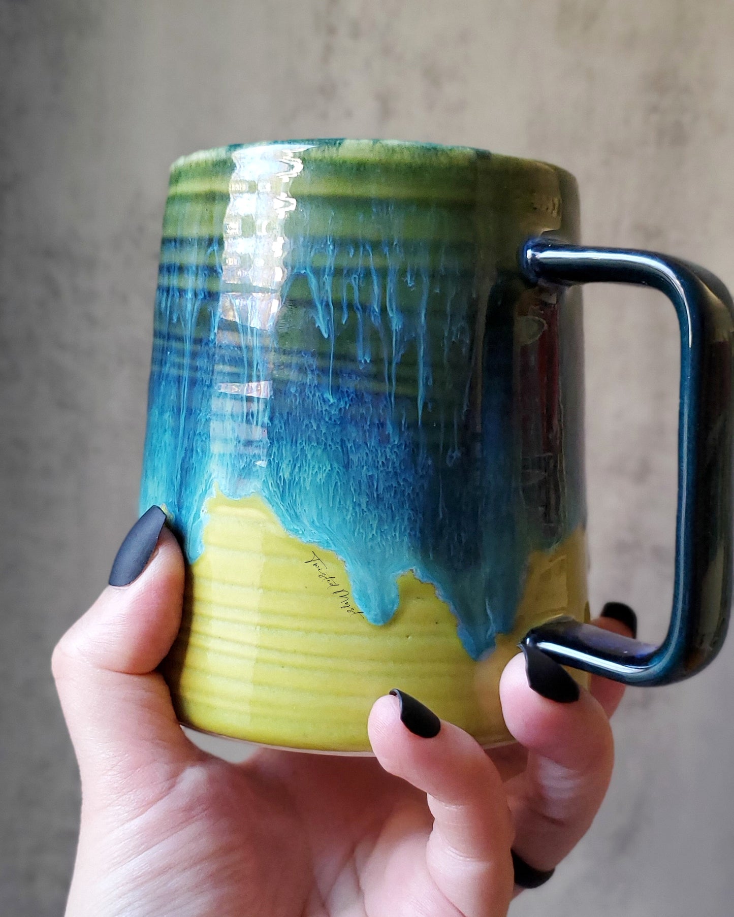 Sour Apple Mug - in Toxic Venom Glaze