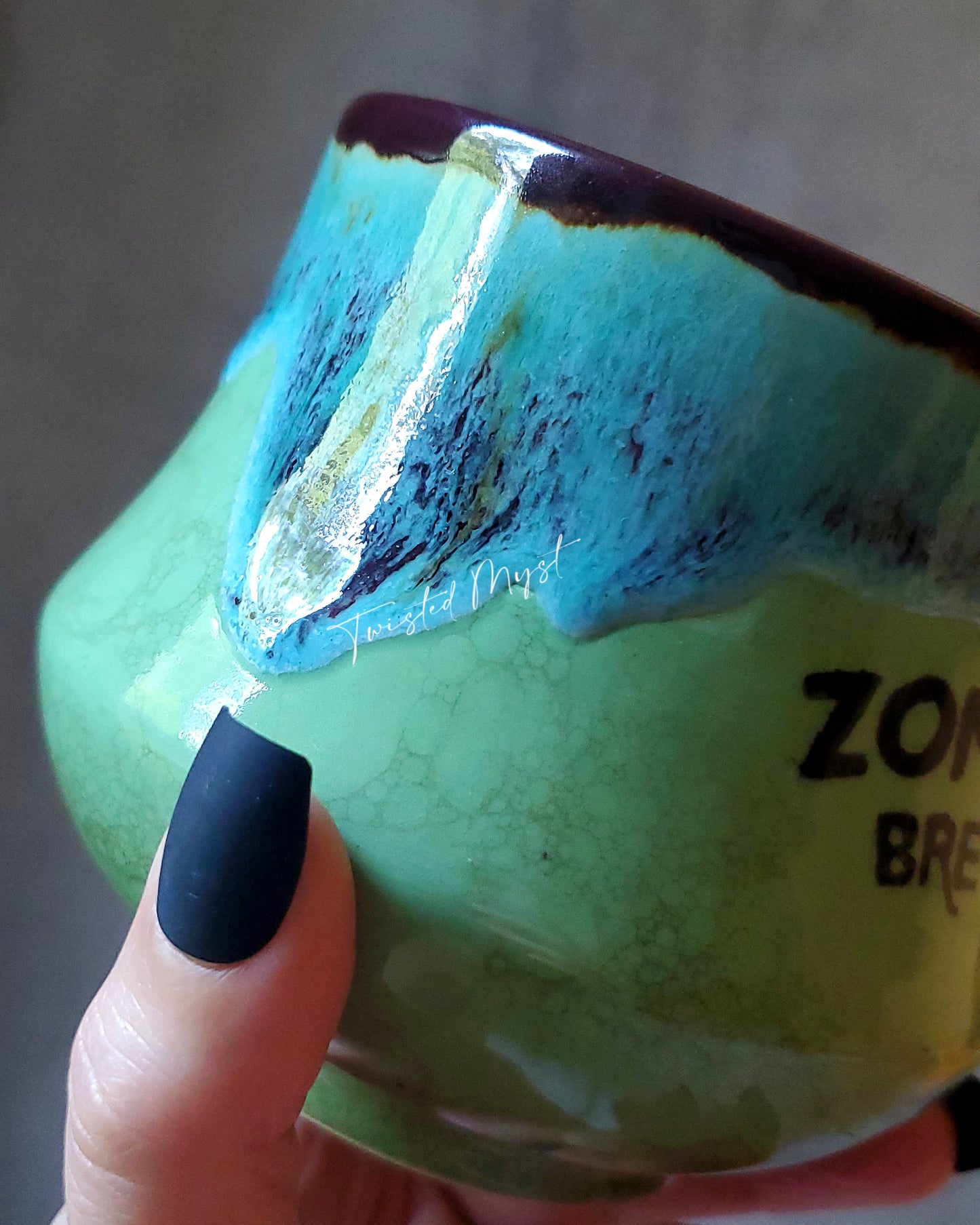 Zombie Brew Special Edition Mug in Infectious Glaze