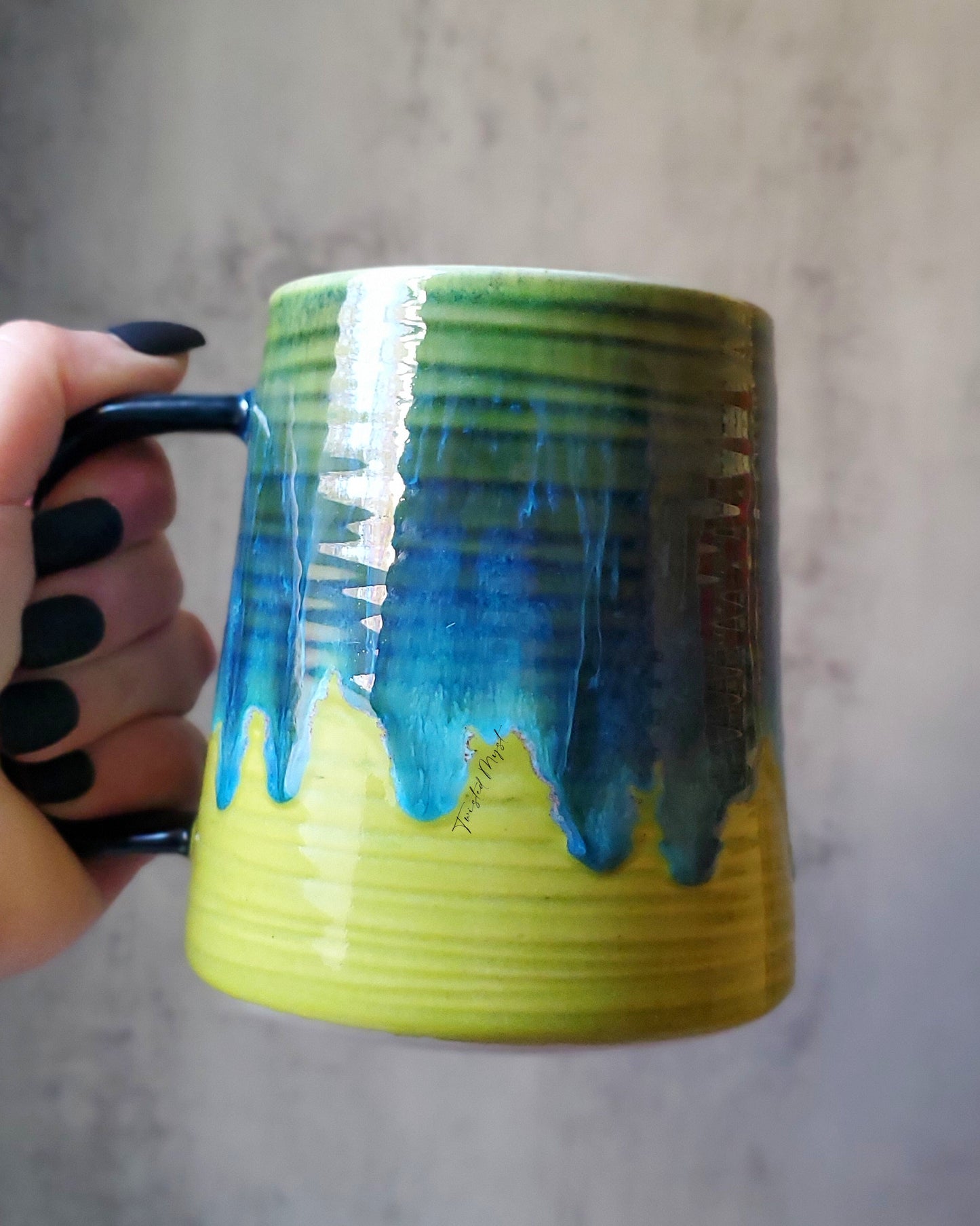 Sour Apple Mug - in Toxic Venom Glaze