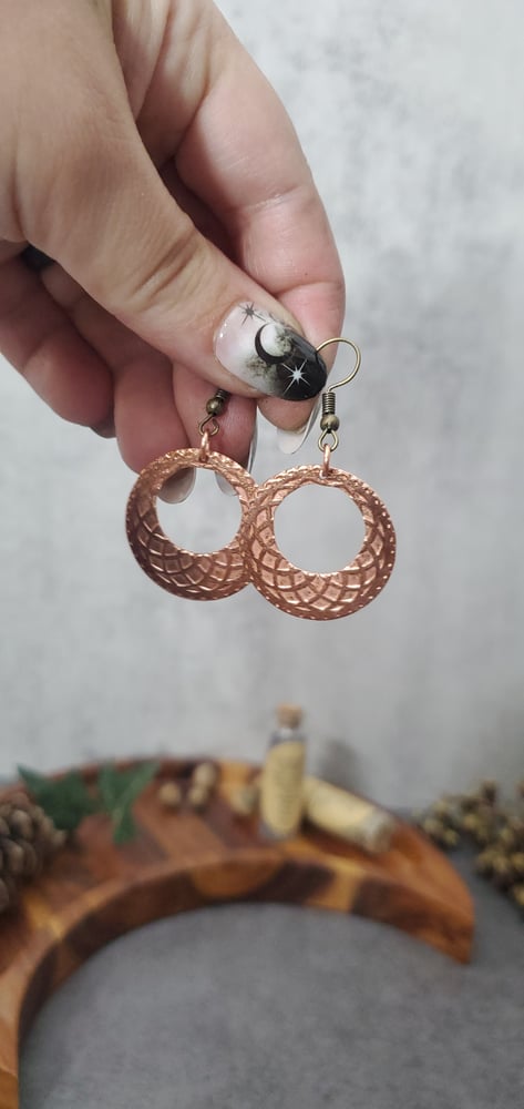 Sacred Geometry Cutout Earrings